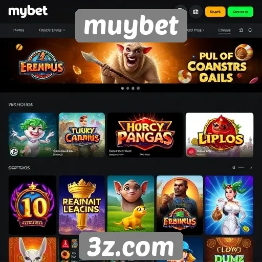 Variedade de jogos disponíveis no muybet é ampla